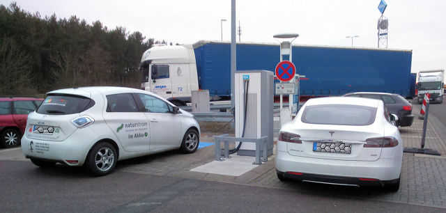 ZOE und Tesla MS in Wollin